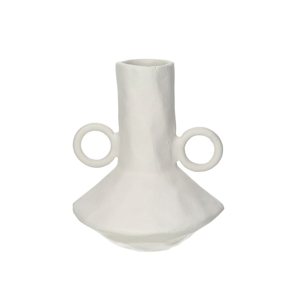 Trulli Off-White Aluminium Vase by Pomax