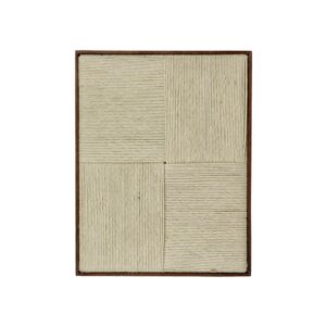 Telaio Off-White Wool Wall Deco by Pomax