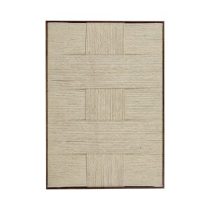 Telaio Wool Off-White Wall Deco by Pomax