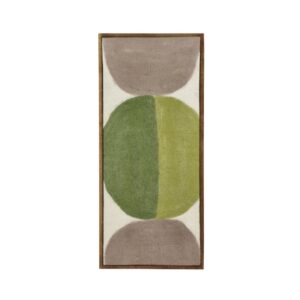 Wooly Mixed Colors Canvas with Wood Frame by Pomax