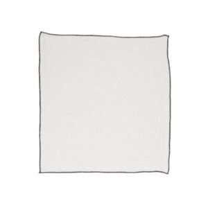 Carte Blanche Brown Linen Napkin by Pomax