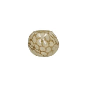 Camou Glass Vase Brown Dia 4" by Pomax