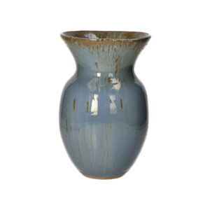 Poppy Vase Earthenware Duck Dia 6.7" by Pomax