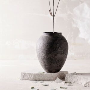 Memory Brown Vase by Muubs