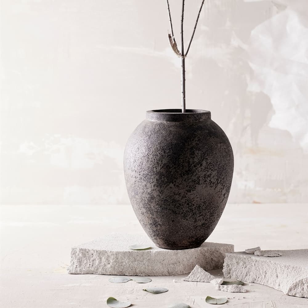 Memory Brown Vase by Muubs