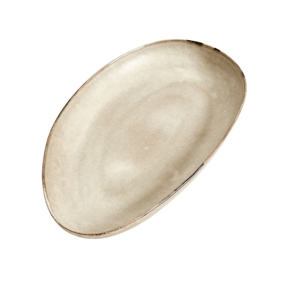 Mame Oval Tray in Oyster by Muubs - Image 2