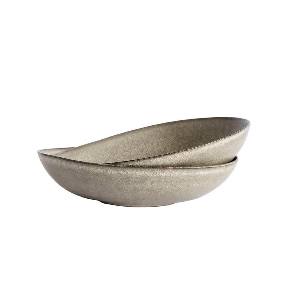 Mame Large Bowl in Oyster by Muubs - Image 4