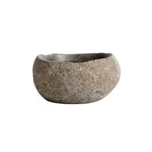Valley Small Natural Riverstone Bowl by Muubs
