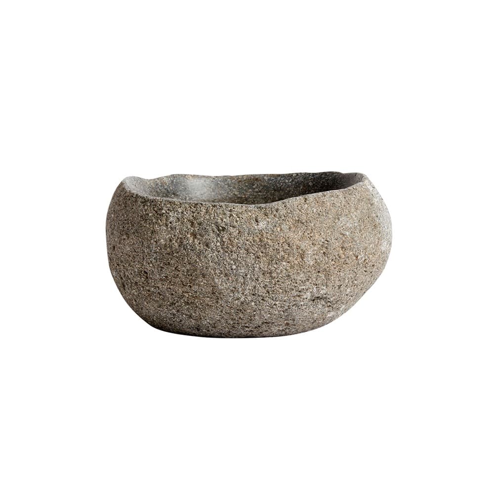 Valley Small Natural Riverstone Bowl by Muubs