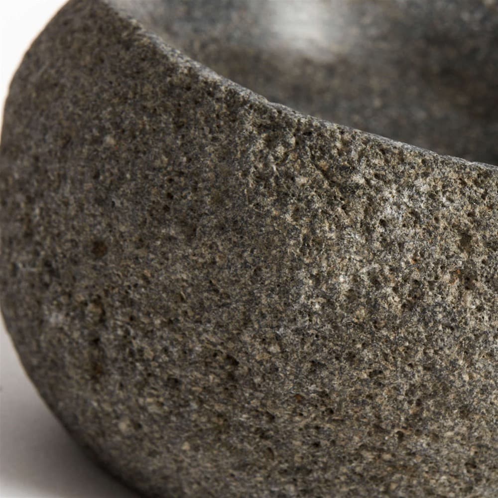Valley Small Natural Riverstone Bowl by Muubs - Image 3