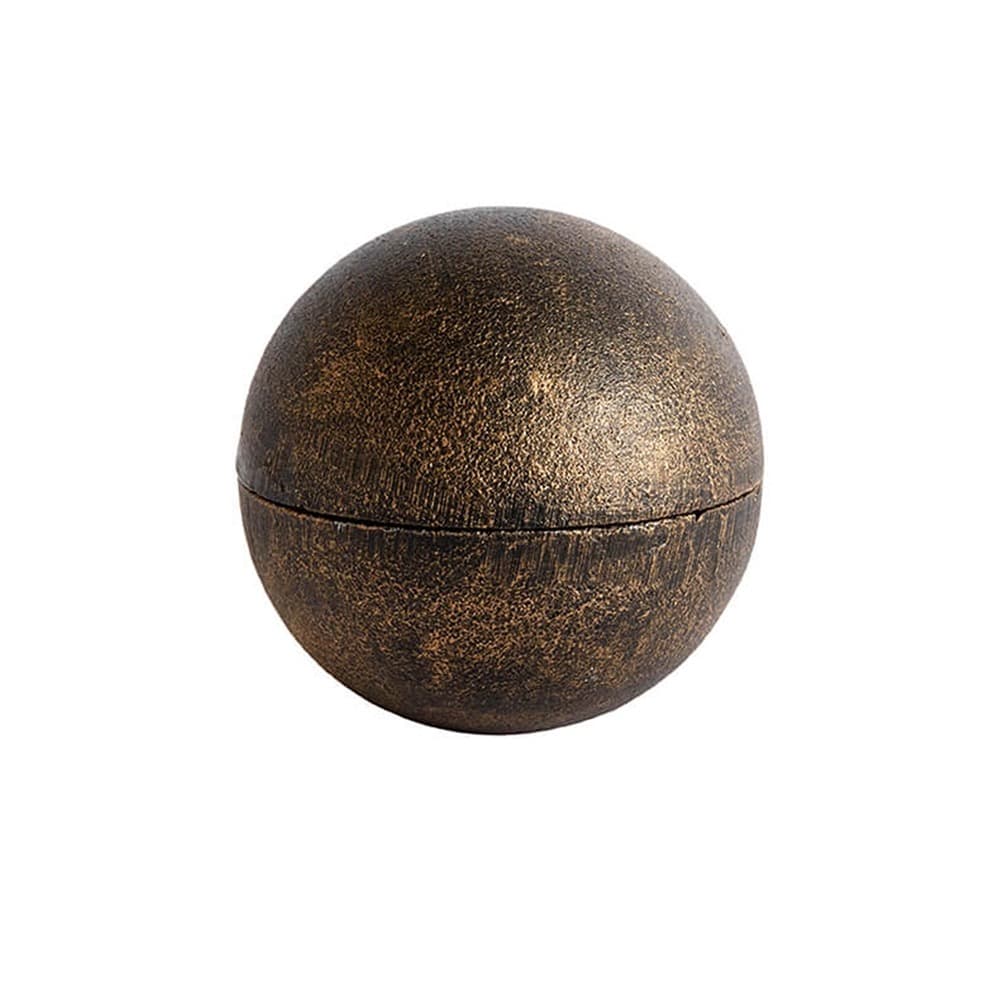 Aion Antique Brass Candle Ball by Muubs - Image 3