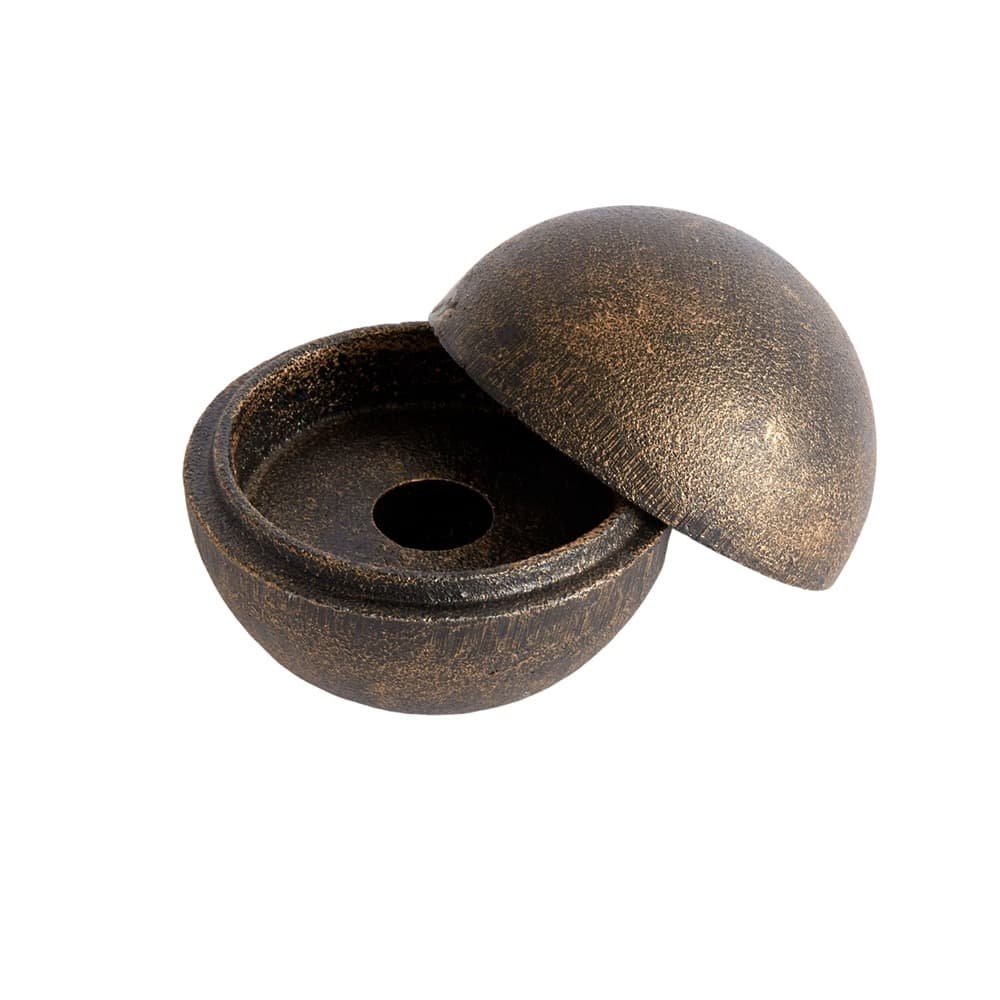 Aion Antique Brass Candle Ball by Muubs - Image 4