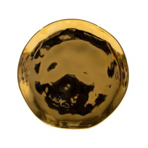 Good Morning Breakfast Plate Gold Set of 2 by Urban Nature Culture