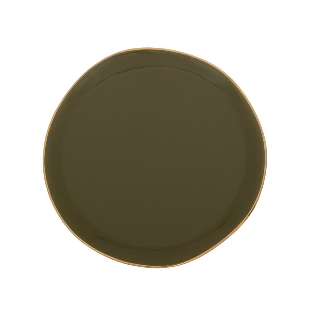 Good Morning Plate Fir Green Set of 2 by Urban Nature Culture