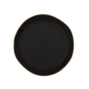 Good Morning Plate Black Set of 2 by Urban Nature Culture