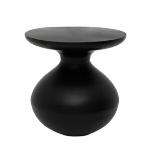 Side Table Tummy Black by Urban Nature Culture