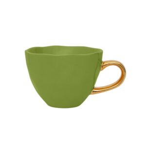 Good Morning Tea Cup Evergreen Spring by Urban Nature Culture