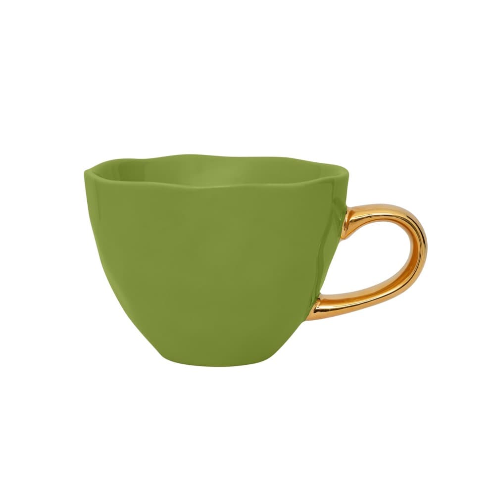 Good Morning Tea Cup Evergreen Spring by Urban Nature Culture