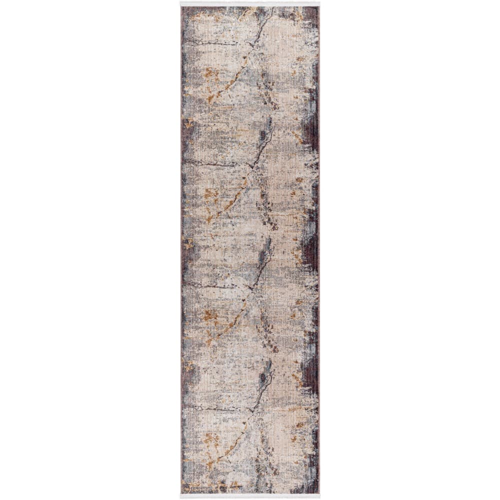 Aida Beige Machine Woven Rug by Livabliss - Image 6