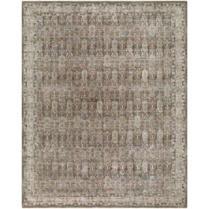 Arda Charcoal Machine Woven Rug by Livabliss