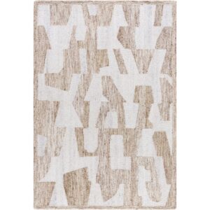 Andes Beige Handmade Rug by Livabliss