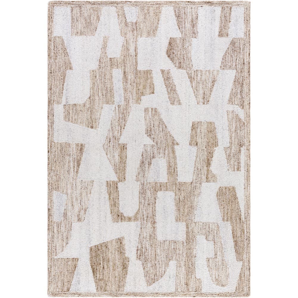 Andes Beige Handmade Rug by Livabliss