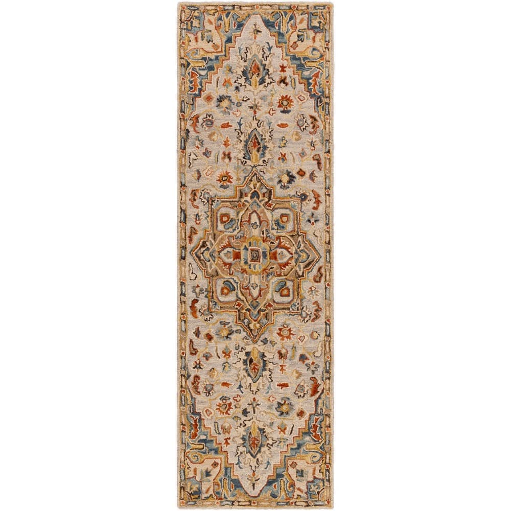 Artemis Rust Handmade Rug by Livabliss - Image 6