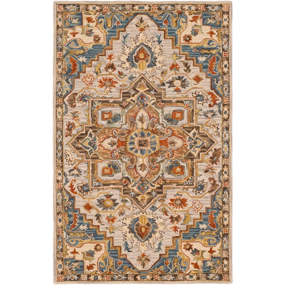 Artemis Rust Handmade Rug by Livabliss - Image 5
