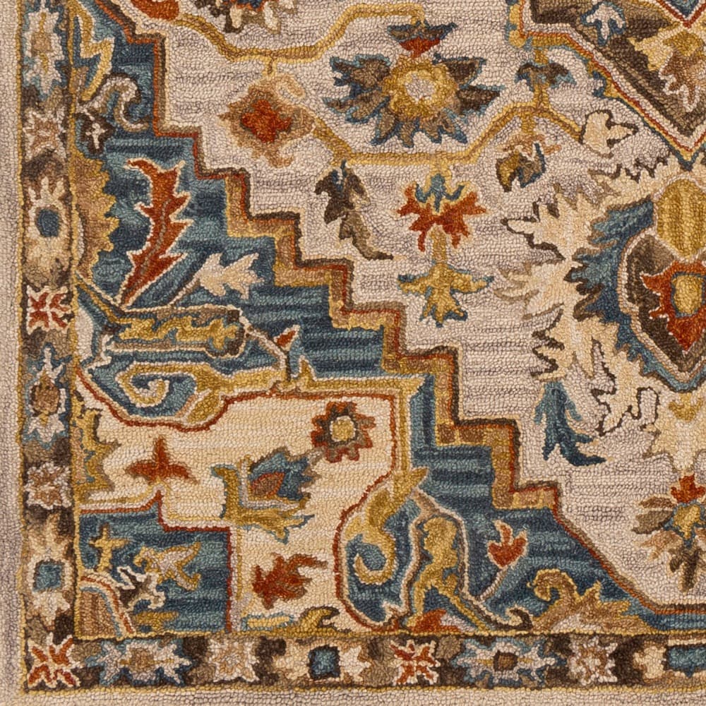 Artemis Rust Handmade Rug by Livabliss - Image 4