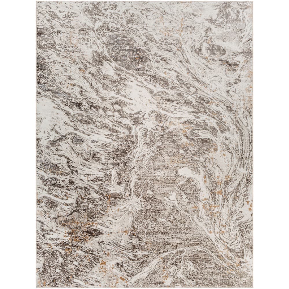 Allegro Plus Light Gray Machine Woven Rug by Livabliss