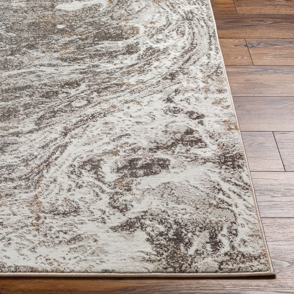 Allegro Plus Light Gray Machine Woven Rug by Livabliss - Image 5