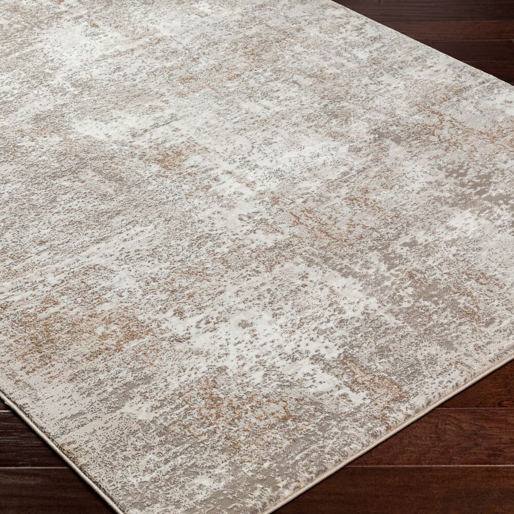 Allegro Plus Ivory Machine Woven Rug by Livabliss - Image 3