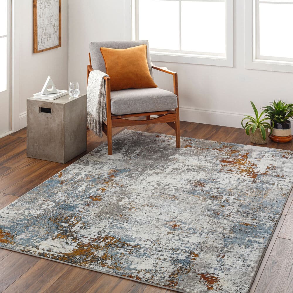 Allegro Plus Ivory Machine Woven Rug by Livabliss - Image 2