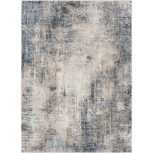 Allegro Plus Light Gray Machine Woven Rug by Livabliss
