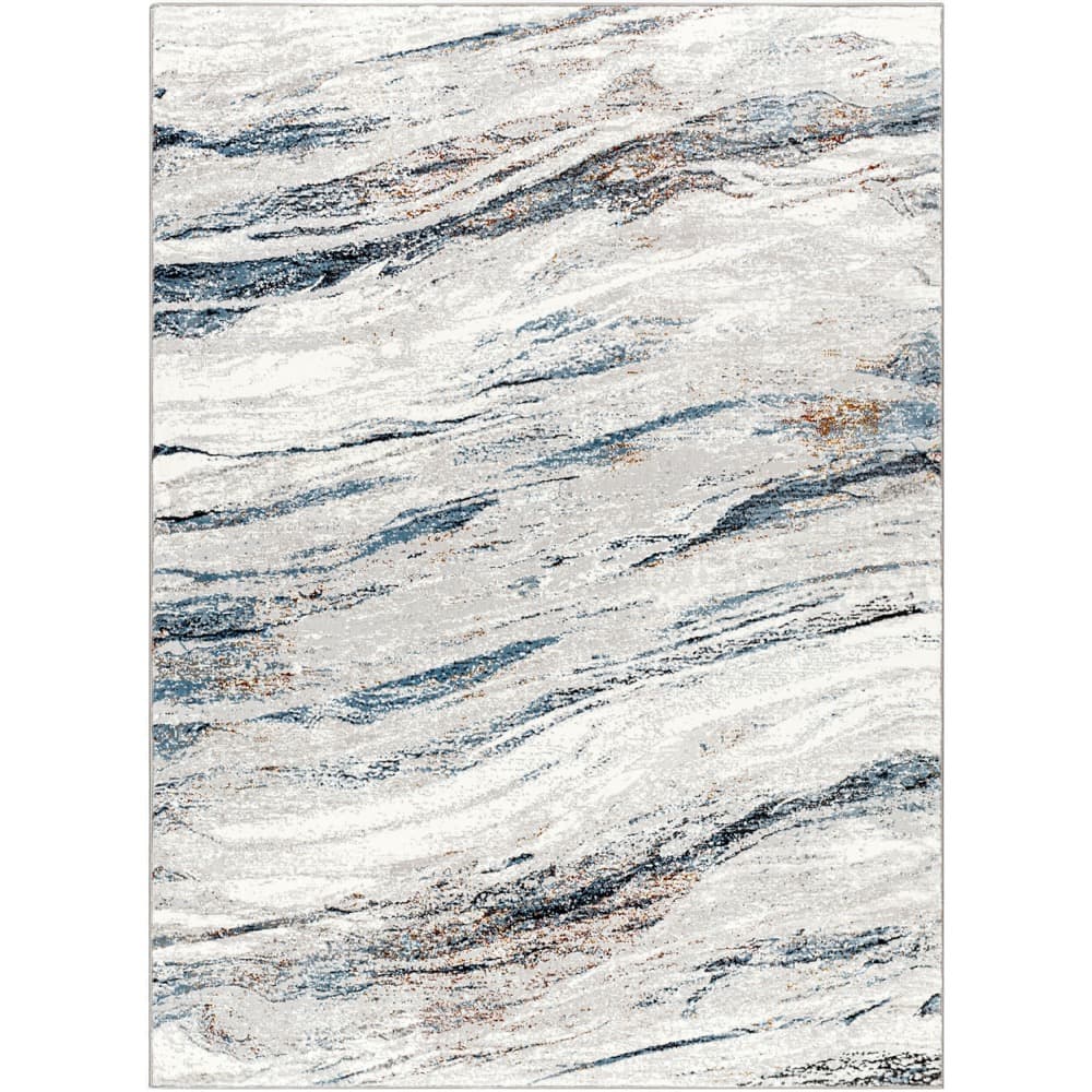 Allegro Plus Ivory Machine Woven Rug by Livabliss