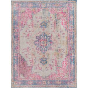 Antioch Purple Machine Woven Rug by Livabliss