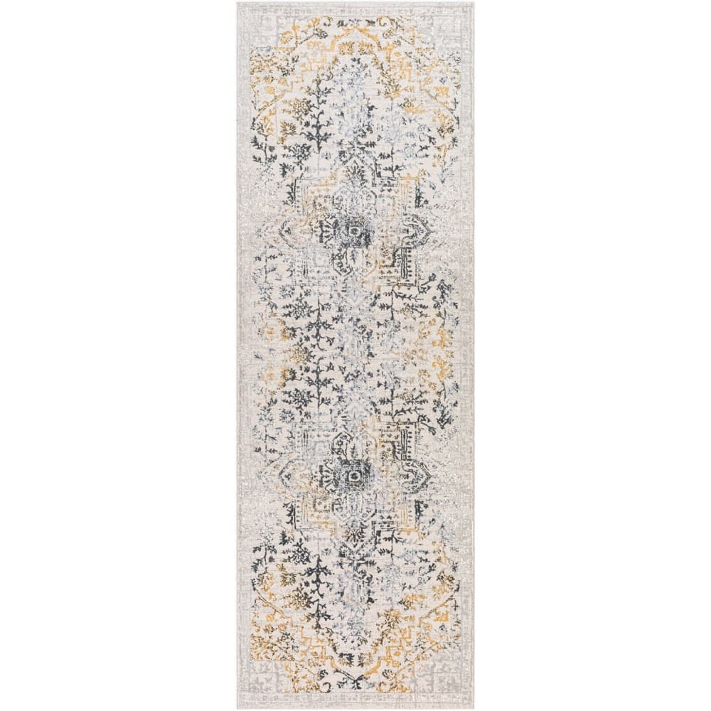 Aisha Charcoal Machine Woven Rug by Livabliss - Image 8