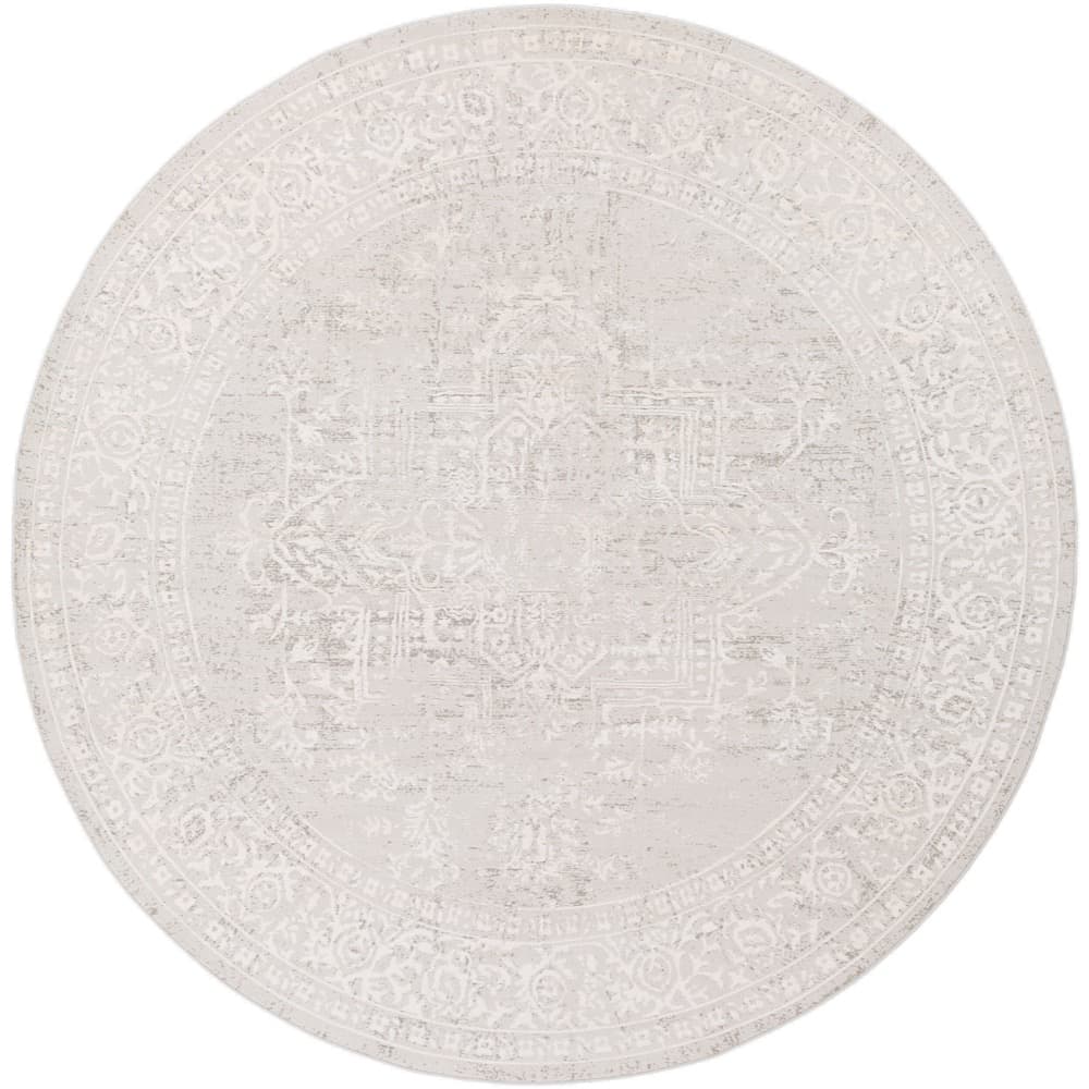 Aisha Gray Machine Woven Rug by Livabliss - Image 7