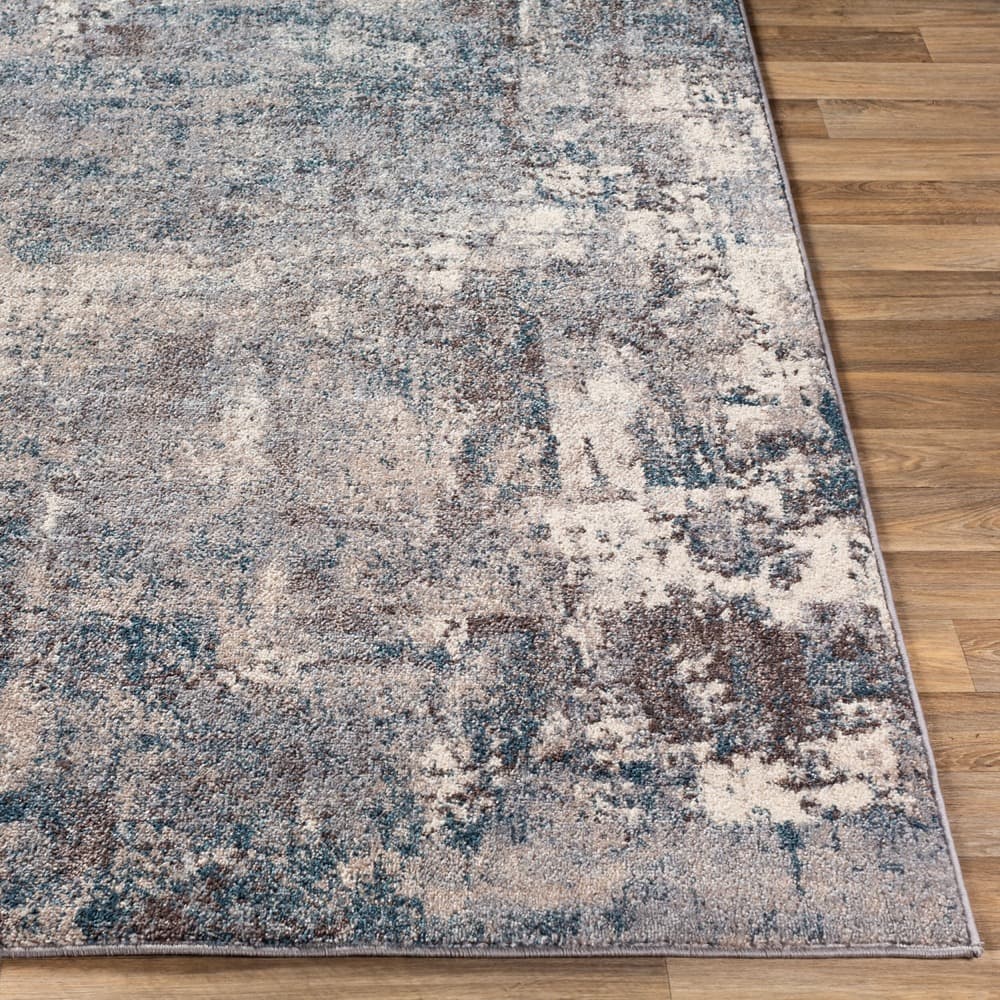 Ankara Gray Machine Woven Rug by Livabliss - Image 5