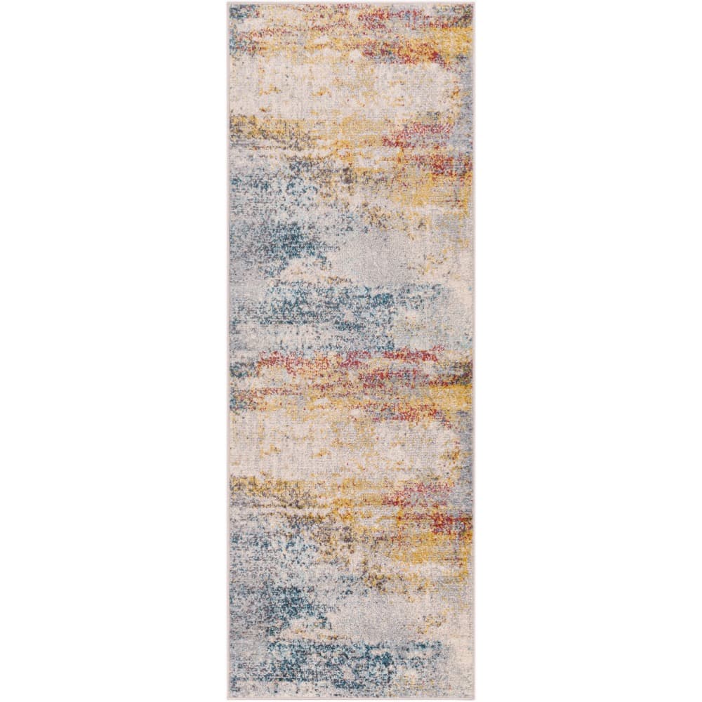Ankara Dark Blue Machine Woven Rug by Livabliss - Image 12