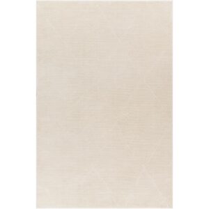 Alder Cream Machine Woven Rug by Livabliss