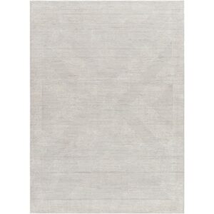 Alder Gray Machine Woven Rug by Livabliss