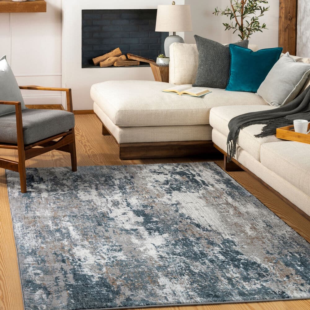 Allegro Ivory Machine Woven Rug by Livabliss - Image 2