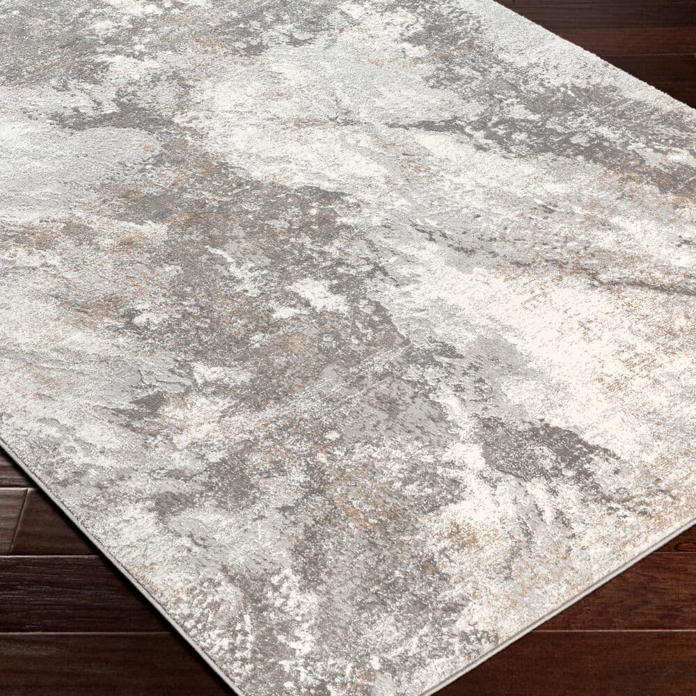 Allegro Ivory Machine Woven Rug by Livabliss - Image 3