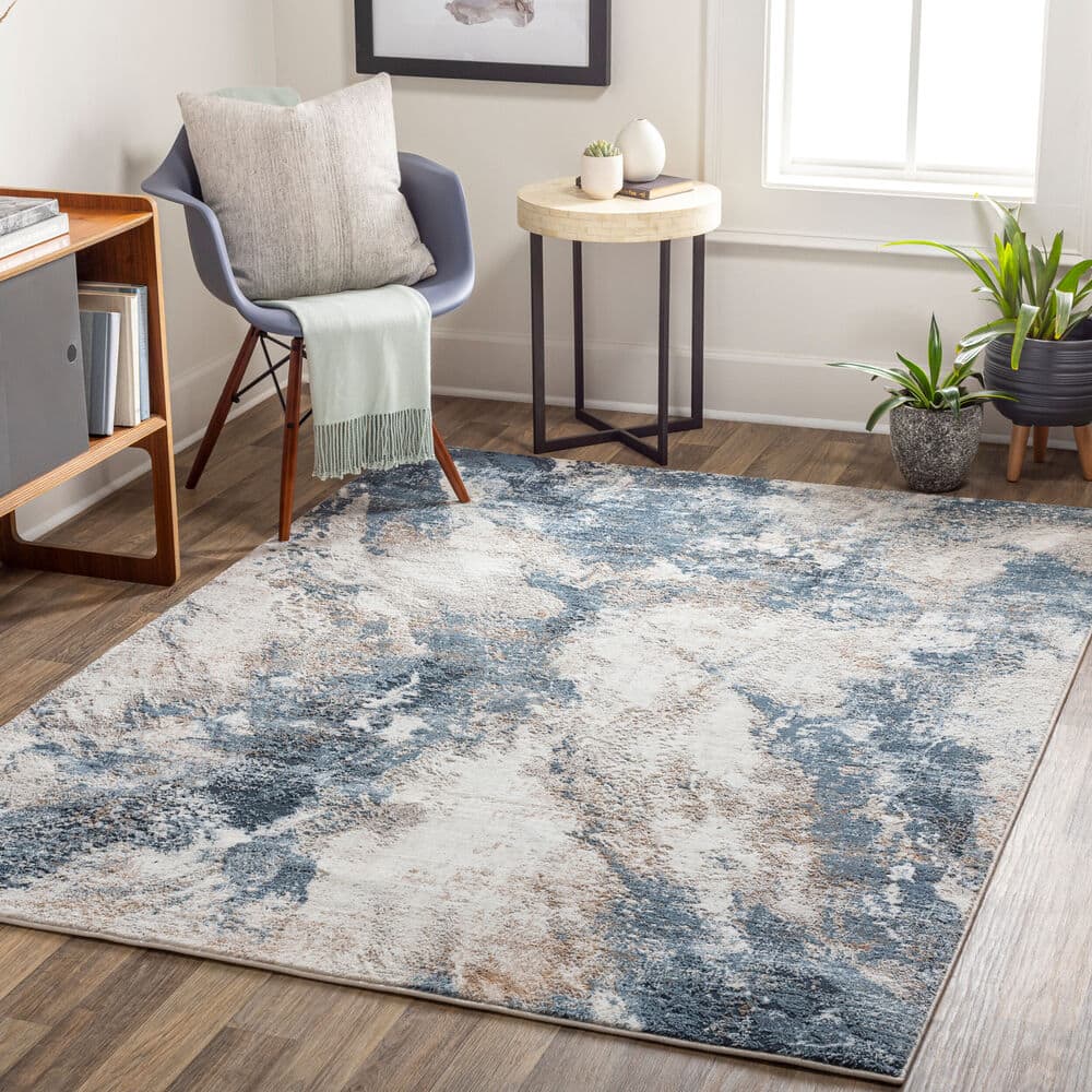 Allegro Ivory Machine Woven Rug by Livabliss - Image 2
