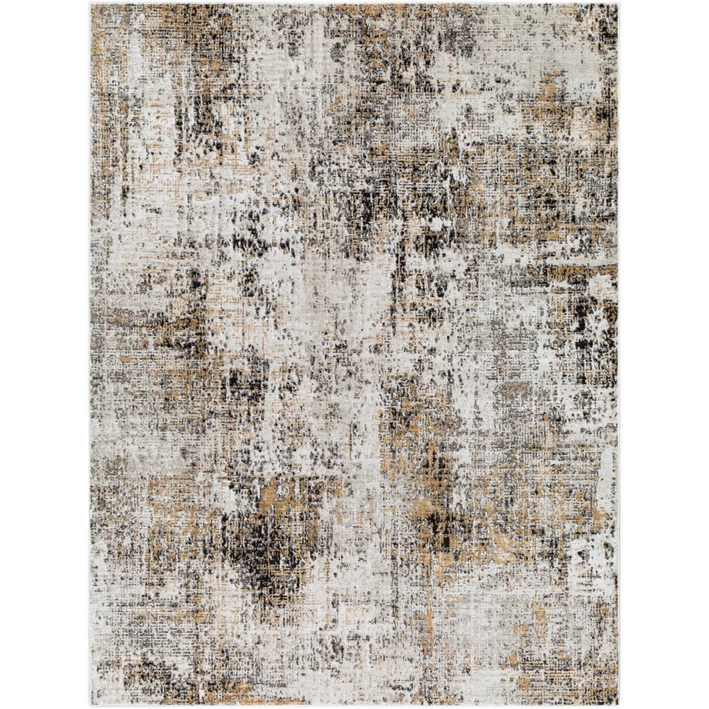 Allegro Light Beige Machine Woven Rug by Livabliss