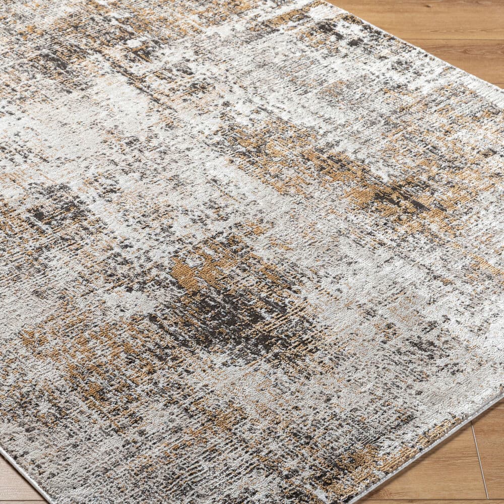 Allegro Light Beige Machine Woven Rug by Livabliss - Image 3