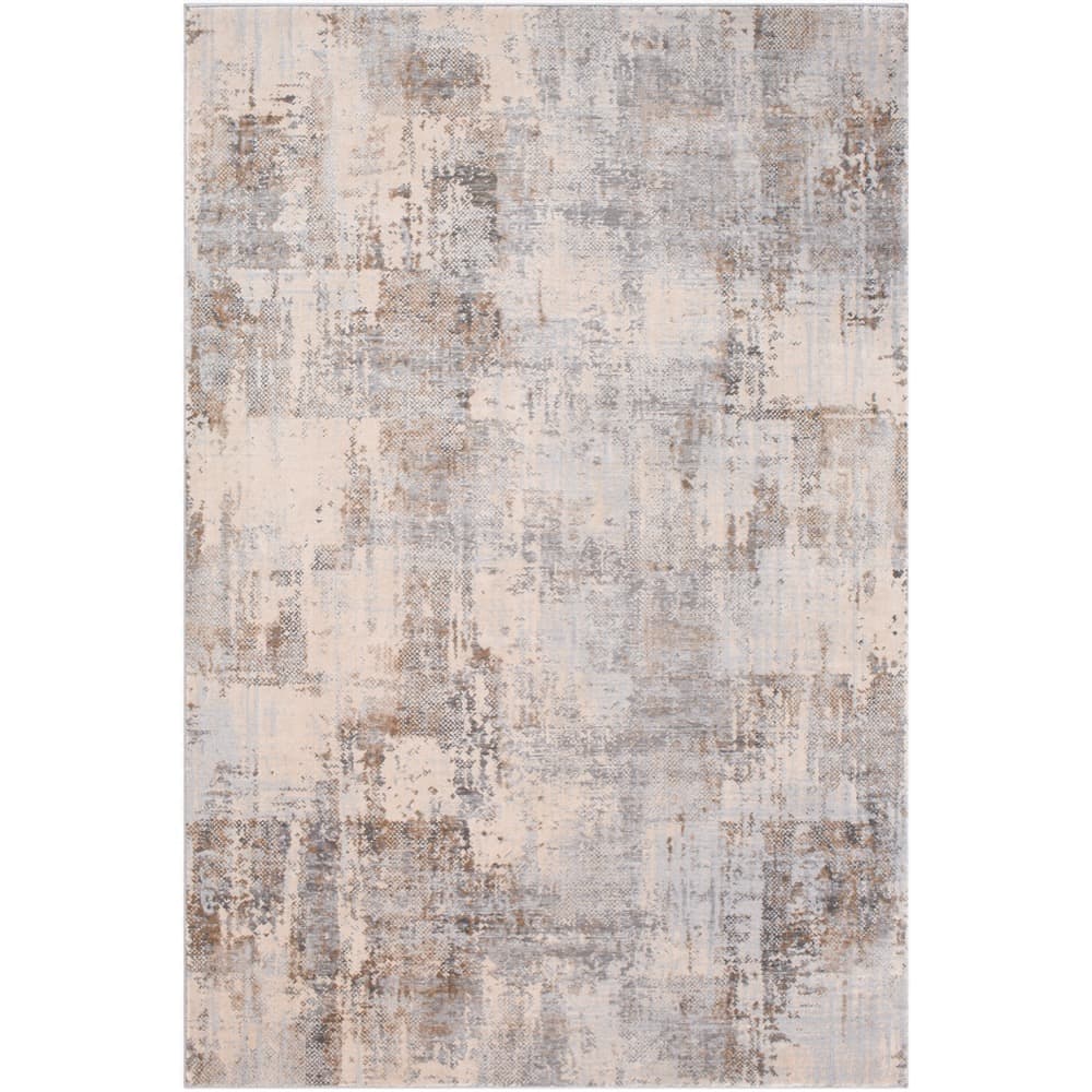 Alpine Light Gray Machine Woven Rug by Livabliss - Image 6