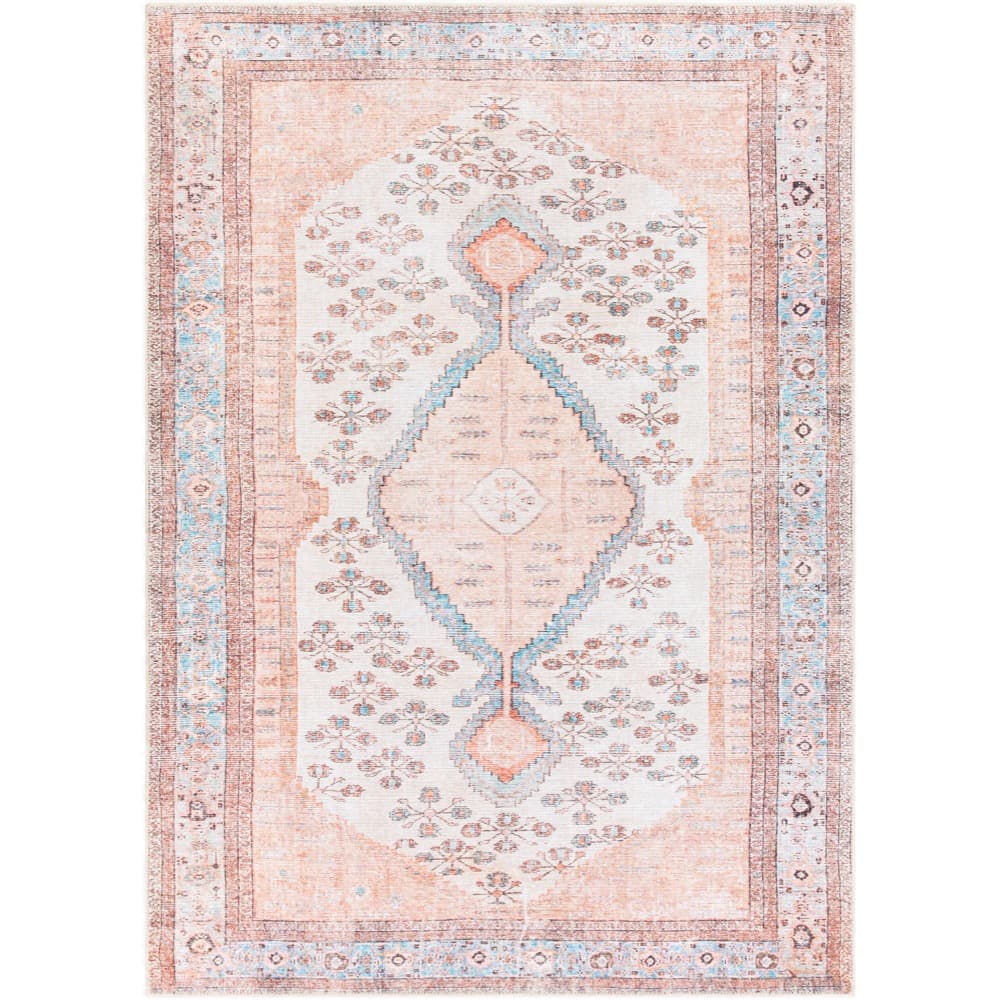 Amelie Pink Machine Woven Rug by Livabliss - Image 6
