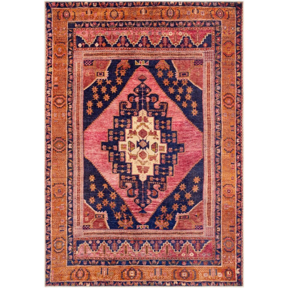 Amelie Brown Machine Woven Rug by Livabliss - Image 6